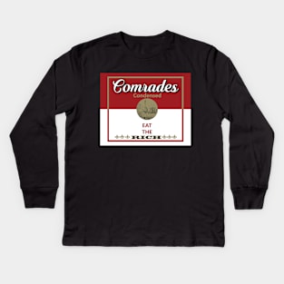 Soup for my comrades Kids Long Sleeve T-Shirt